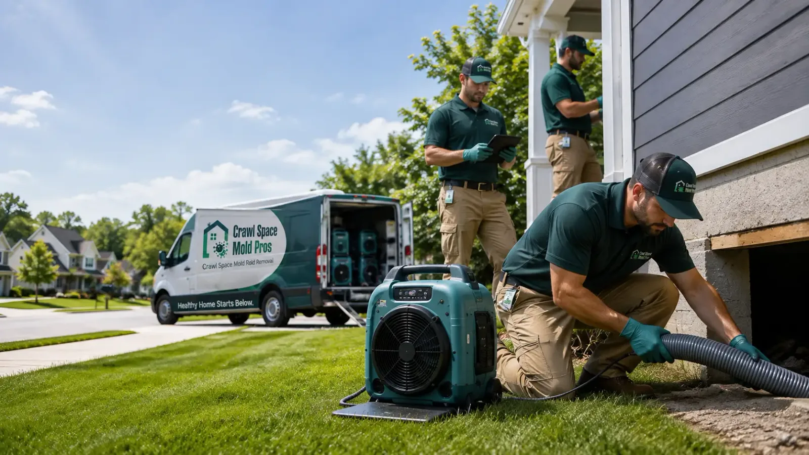 Crawl Space Mold Removal in Tupelo, AR